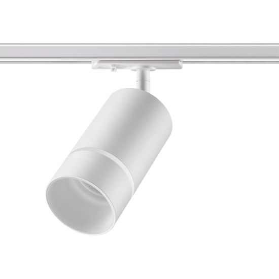 370778 PORT NT21 288 белый Светильник трековый однофазный трехжильный IP20 GU10 9W 235V ELINA