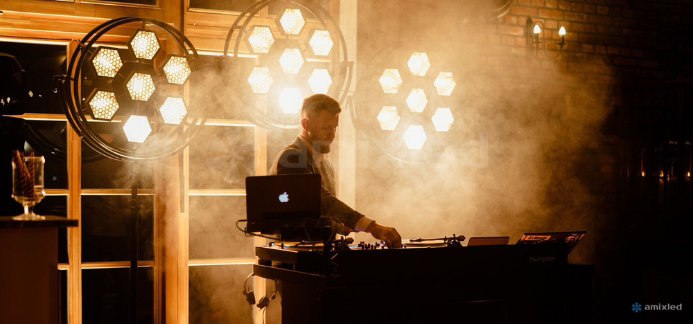 Световой прибор Amixled P1 RETRO LIGHT