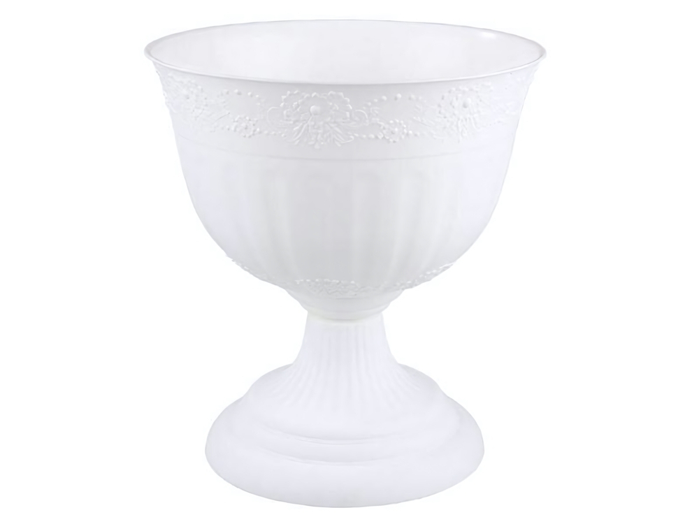 Вазон Венеция 10л, белый