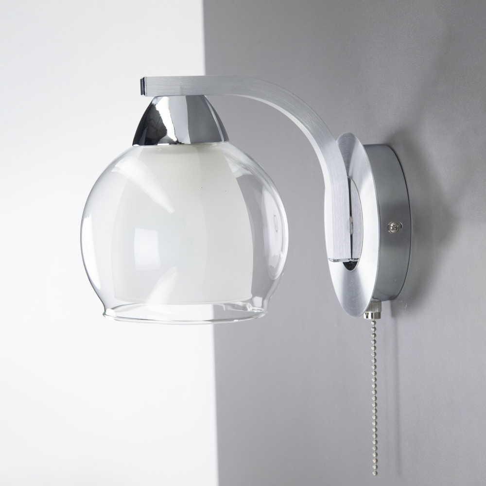Citilux Кристи CL152317 Бра с выключателем Алюминий Хром
