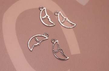 Подвеска месяц ночной 9х17 мм