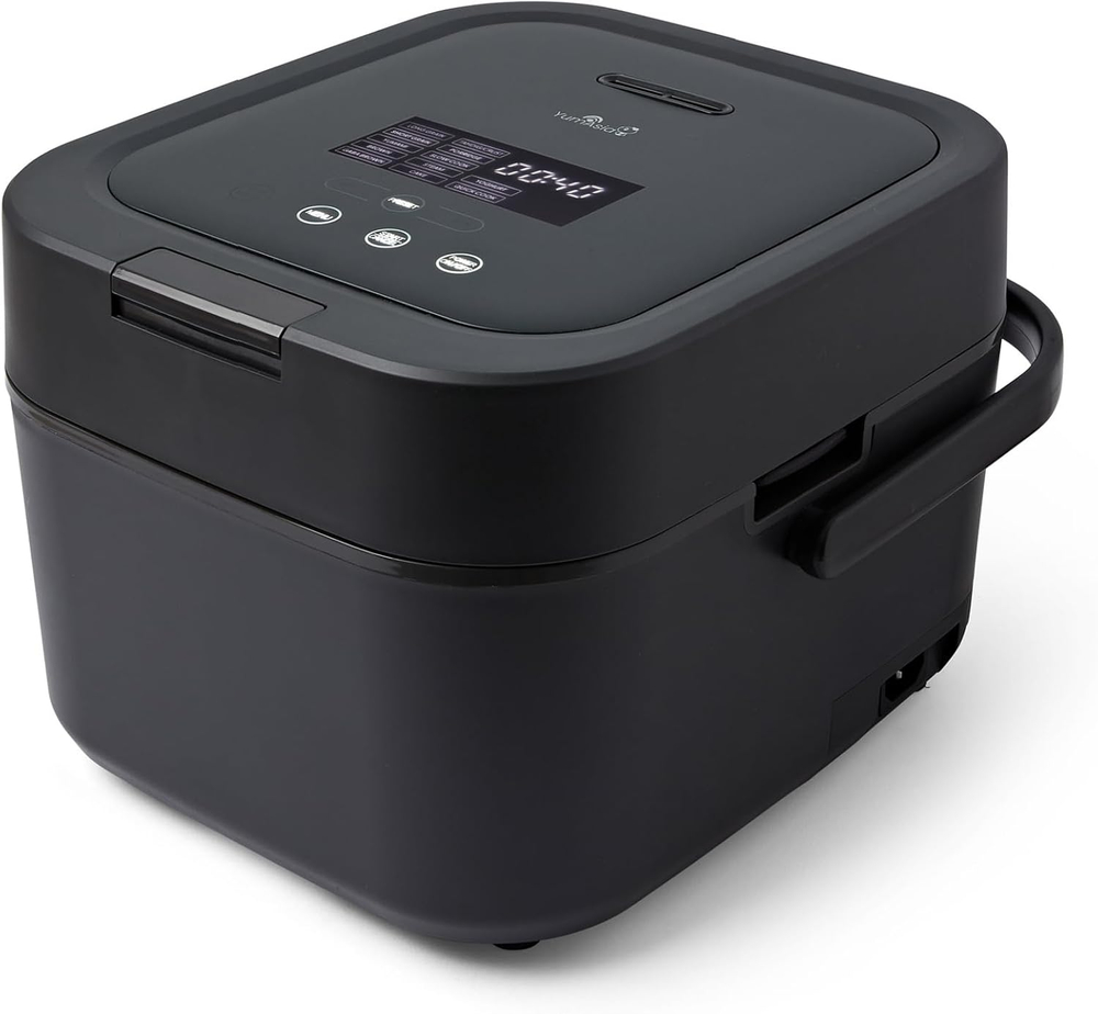 Yum Asia Рисоварка Hotaru Rice Cooker, 3 чашки, 0.54 л ( Slate Grey)