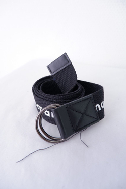 Ремень из текстиля с надписью, новый