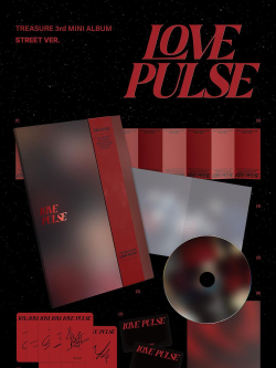 Альбом TREASURE - LOVE PULSE 3rd Mini Album 3 Version SET