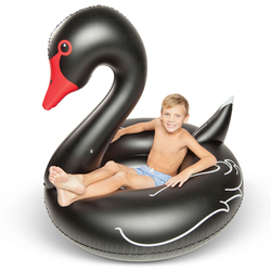 Круг надувной black swan