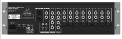 BEHRINGER RX1202FX микшер рэковый, 8 моновходов, 2 стерео, 2 AUX-шины, процессор эффектов