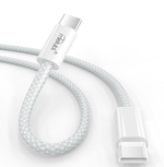 Кабель Mietubl MTB-DCTTPD08 Type-C-Type-C 240W 5A 2м TPE White