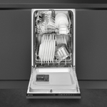 Полностью встраиваемая посудомоечная машина Smeg ST4512IN