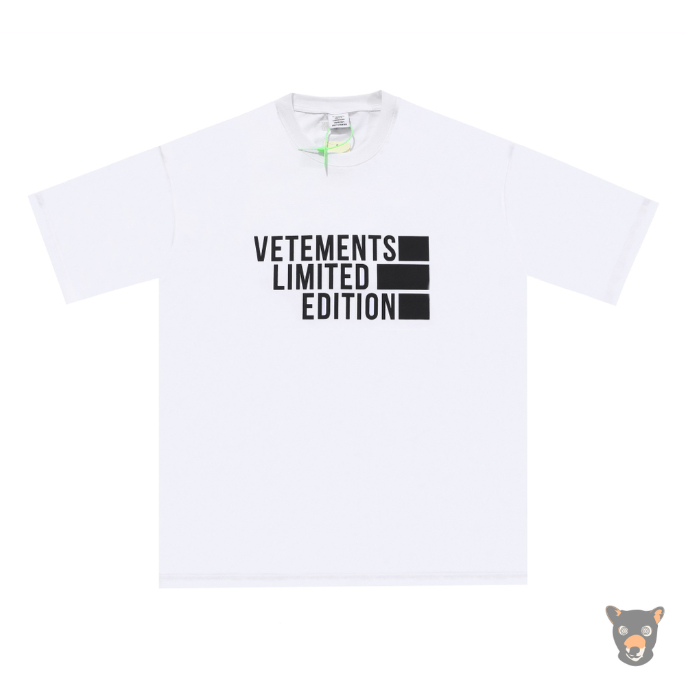 Футболка Vetements "Limited Edition" белая