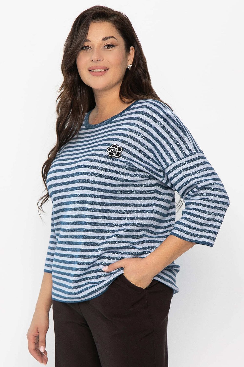 Джемпер Фиалка (синий) Б14403-20М LT Collection