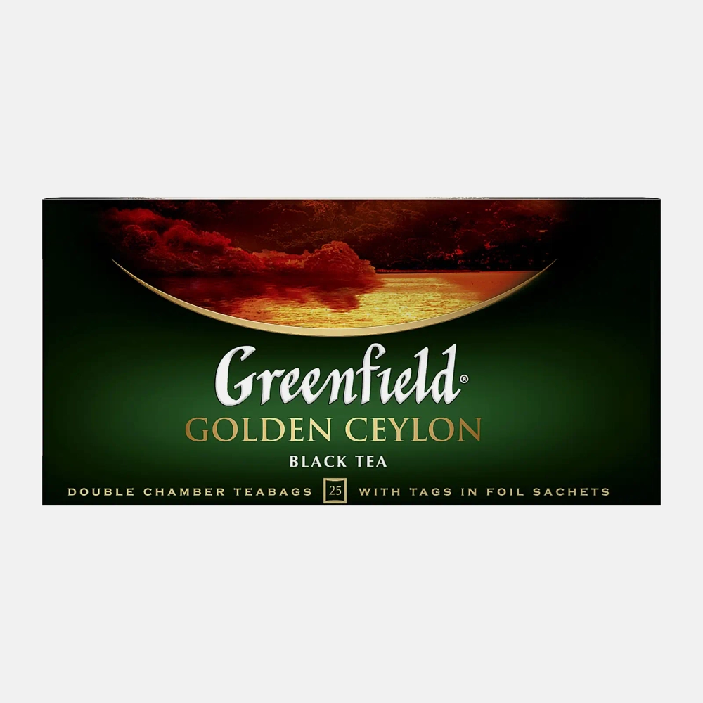Чай черный Greenfield Golden Ceylon 25пак