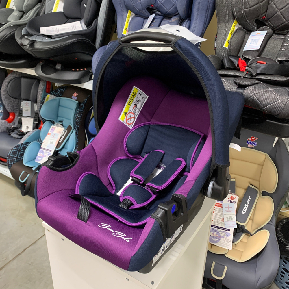 BAMBOLA Удерживающее устройство для детей 0-13 кг Nautilus Фиолетовый/Синий