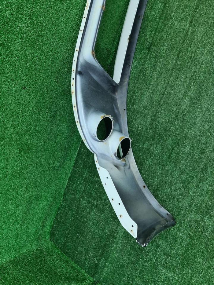 Юбка переднего бампера Infiniti QX70 (13-17) FERZ