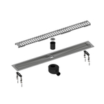Душевой лоток Drain System 700 DS230107/00 Хром, с вставкой «Lines»