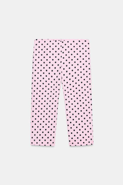 ZARA БРЮКИ КАПРИ, СВЕТЛО-РОЗОВЫЙ