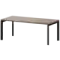 Стол руководителя на металлокаркасе КТМ-20.38  2000x900x750 Акцент