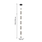 Подвесной светодиодный светильник Favourite Perler 4560-1PC