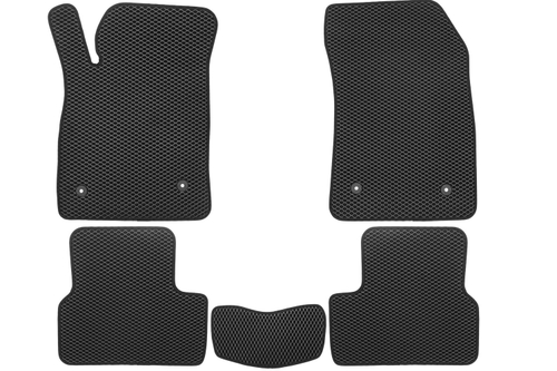 Коврики в салон для EVA CHEVROLET Cruze 2008-2016 I, Ir, 2008-2016 (черная окантовка), 5шт. EVA.B.0500801322110K