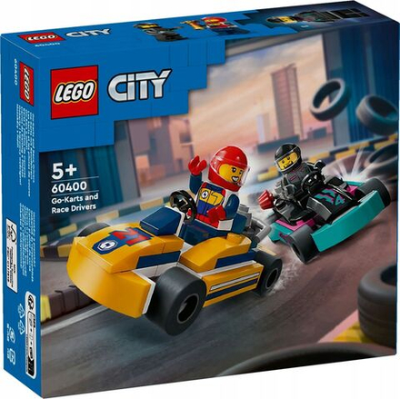 Конструктор LEGO City - Картинг и гонщики - Лего Сити 60400