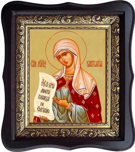 Капитолина Каппадокийская мученица. Икона на холсте.