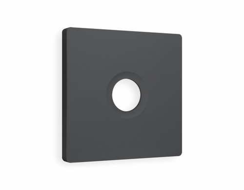 AP9130 Лицевая панель ALFA (Графит Мягкое касание) для TV розетки QUANT