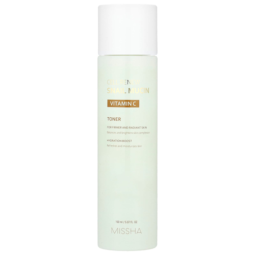 Missha, Cell Renew Snail Mucin, тоник с витамином C, 150 мл (5,07 жидк. Унции)