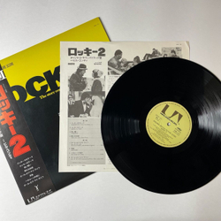 Винтажная виниловая пластинка LP Bill Conti Rocky II Рокки Бальбоа Википедия (Motion Picture Score) (Japan 1979) (Obi) Gonna Fly Now