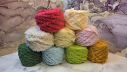 Софти пряжа Махровая 100%полиэстер 9х55г/60м Набор №1