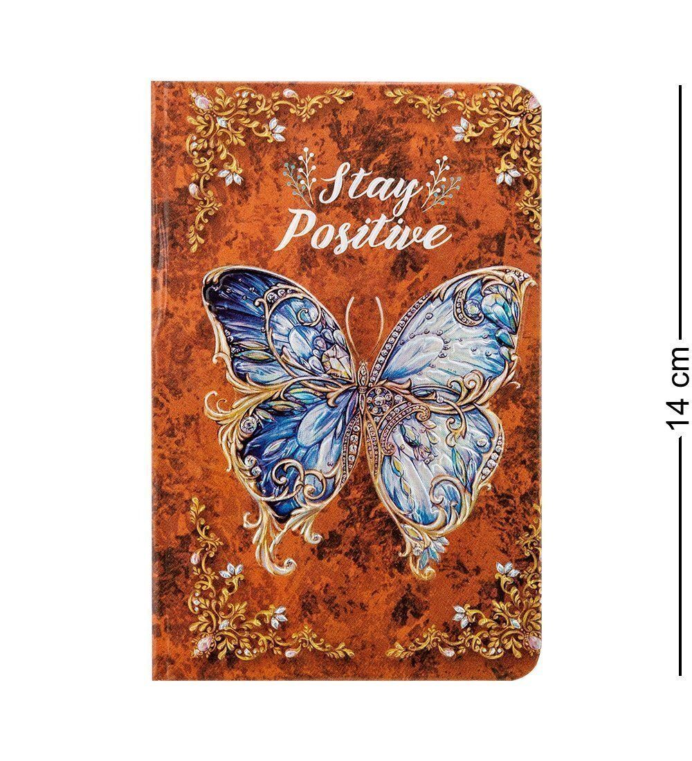 BM-11/3 Блокнот мал. «Бабочки» (3D твердая обложка)