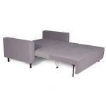 Club диван-кровать прямой, велюр Frost Shark