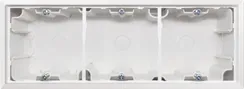 Donel R98 белый коробка для накладного монтажа с встроенной рамкой 3-я, серия DA