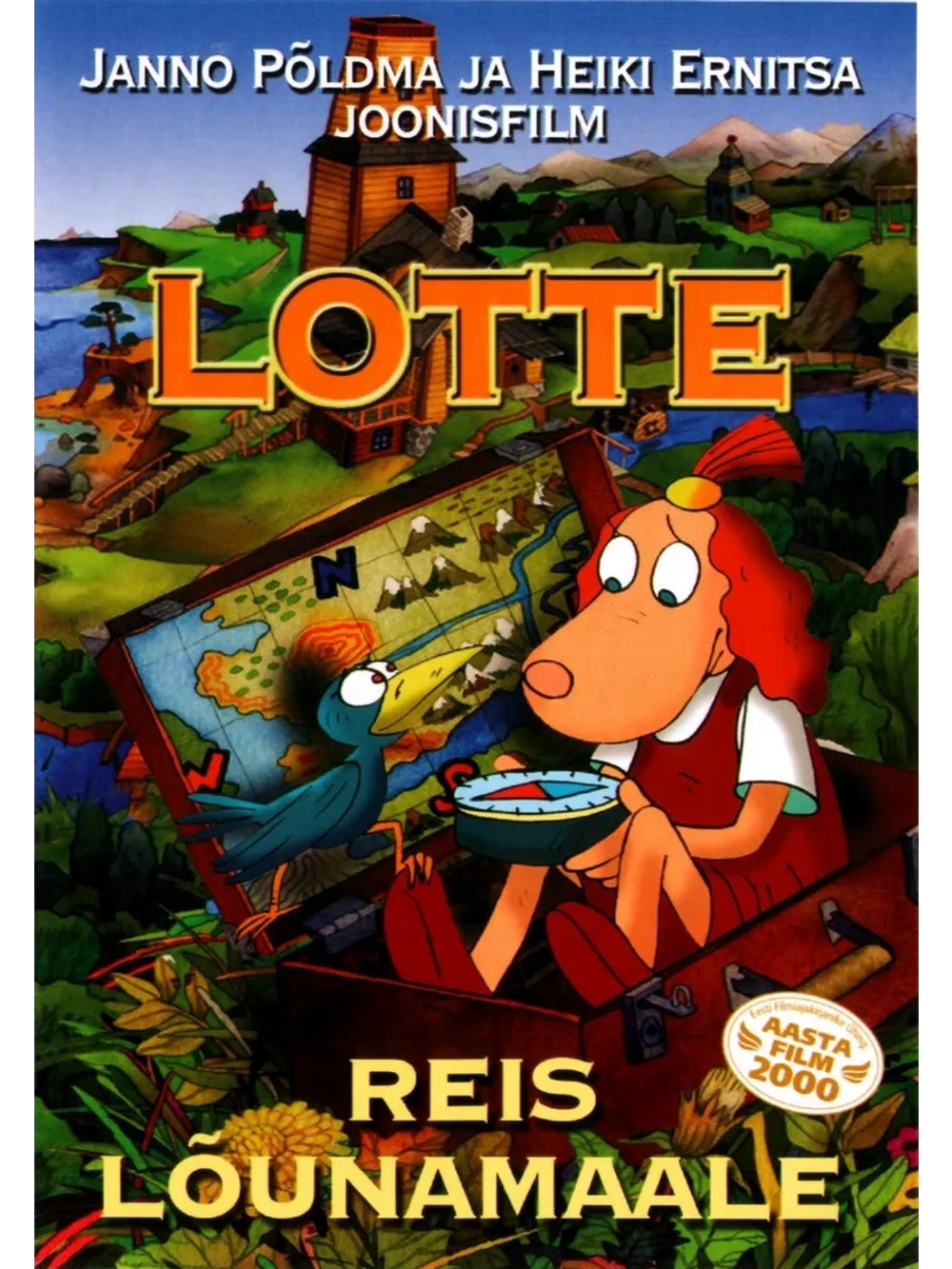 Путешествие Лотте на юг (2000) (DVD-R)