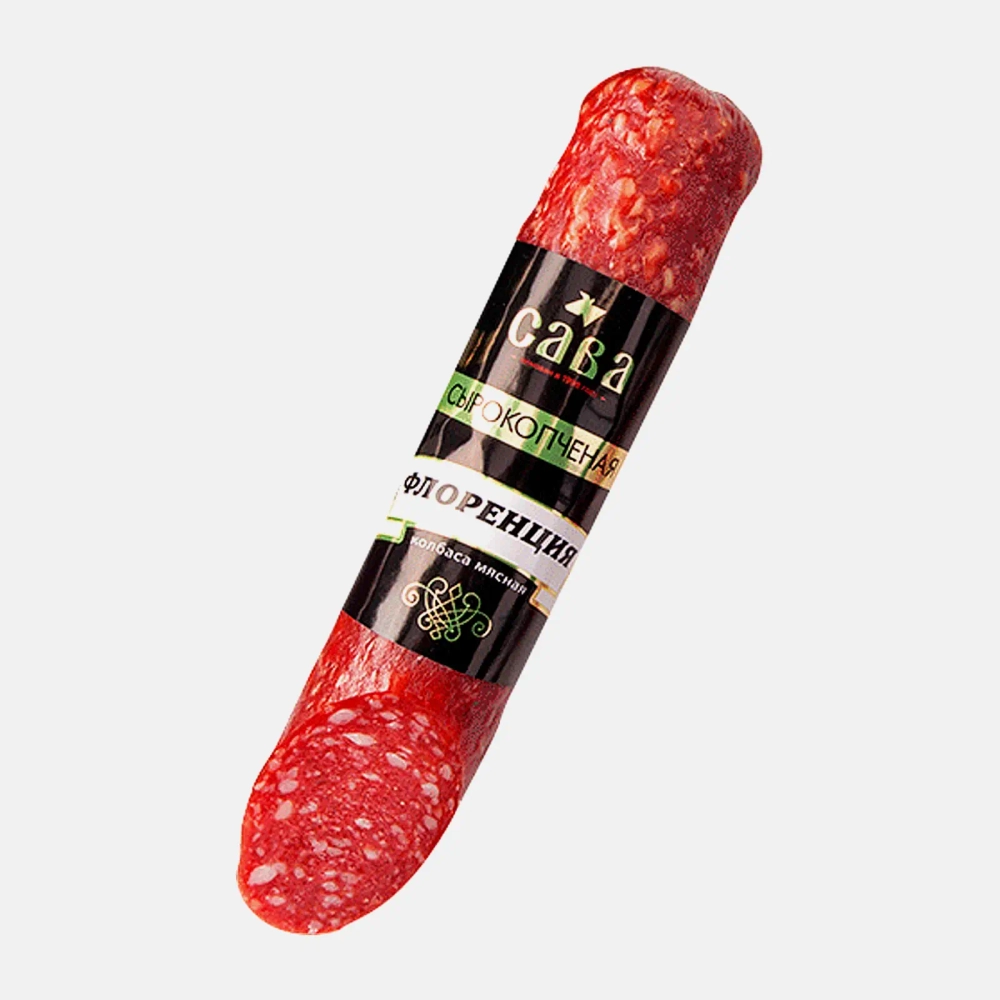 Колбаса Сава Флоренция сырокопченая весовая