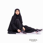 КОМПЛЕКТ: СУЛТАНКИ И ХИМАР ИЗ МЕДИНСКОГО ШЕЛКА