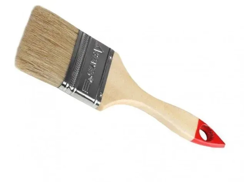 Кисть малярная 100мм плоская прямоугольная