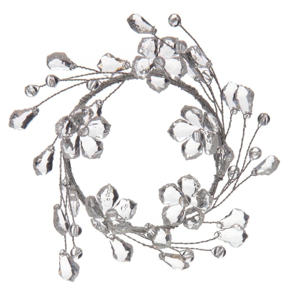 GAEM Декор для свечи "Венок", D кольца = 7см, L11 W3 H11,5 см