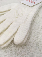 Перчатки ПЧ029-02 натуральный белый