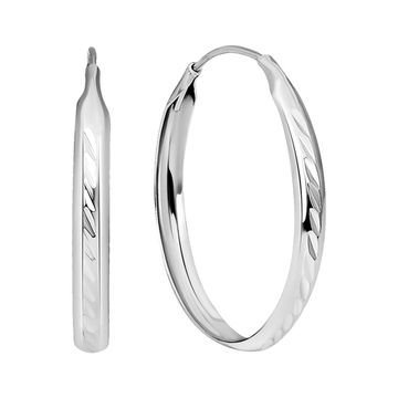 Серьги Конго Серебро