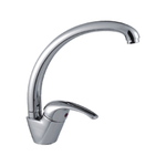 Смеситель для кухни 40к CN4129 CRON высокий пов. излив,  ХРОМ