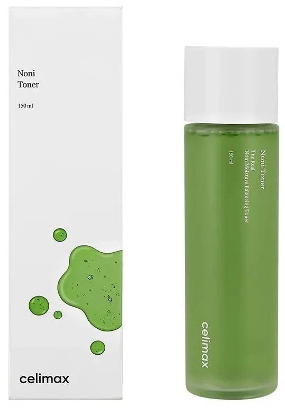 Celimax Тонер увлажняющий с экстрактом плодов и маслом семян нони - Noni moisture balancing, 150мл