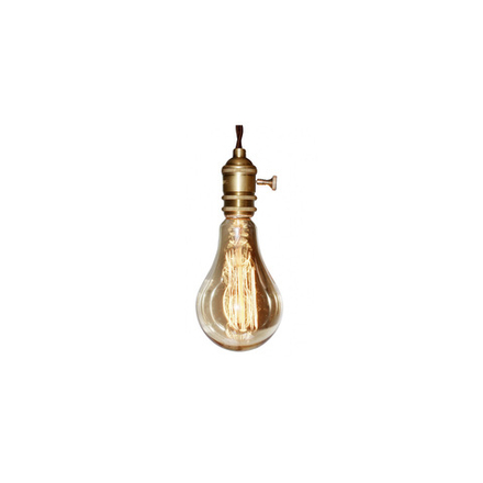 Лампа Estelia Vintage Madison Big Golden E27 40W Iteria
