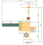 Детская площадка Крафт Pro 4