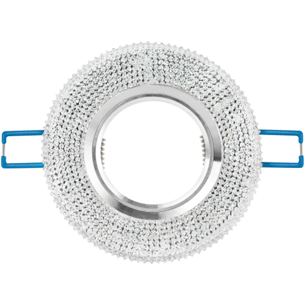 DK LD1 WH Светильник ЭРА декор cо светодиодной подсветкой, прозрачный | Встраиваемые LED светильники