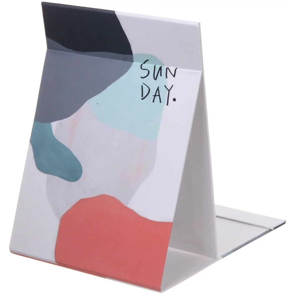 Зеркало косметическое складное «ФОРТУНА БРИ», микс 4 дизайна, энигма, 15*21см