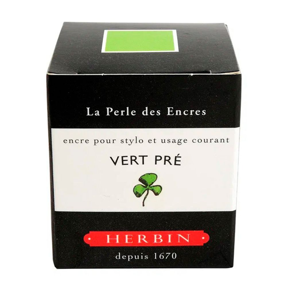 Чернила во флаконе Herbin 30 мл Vert pré салатовые (13031T) 2