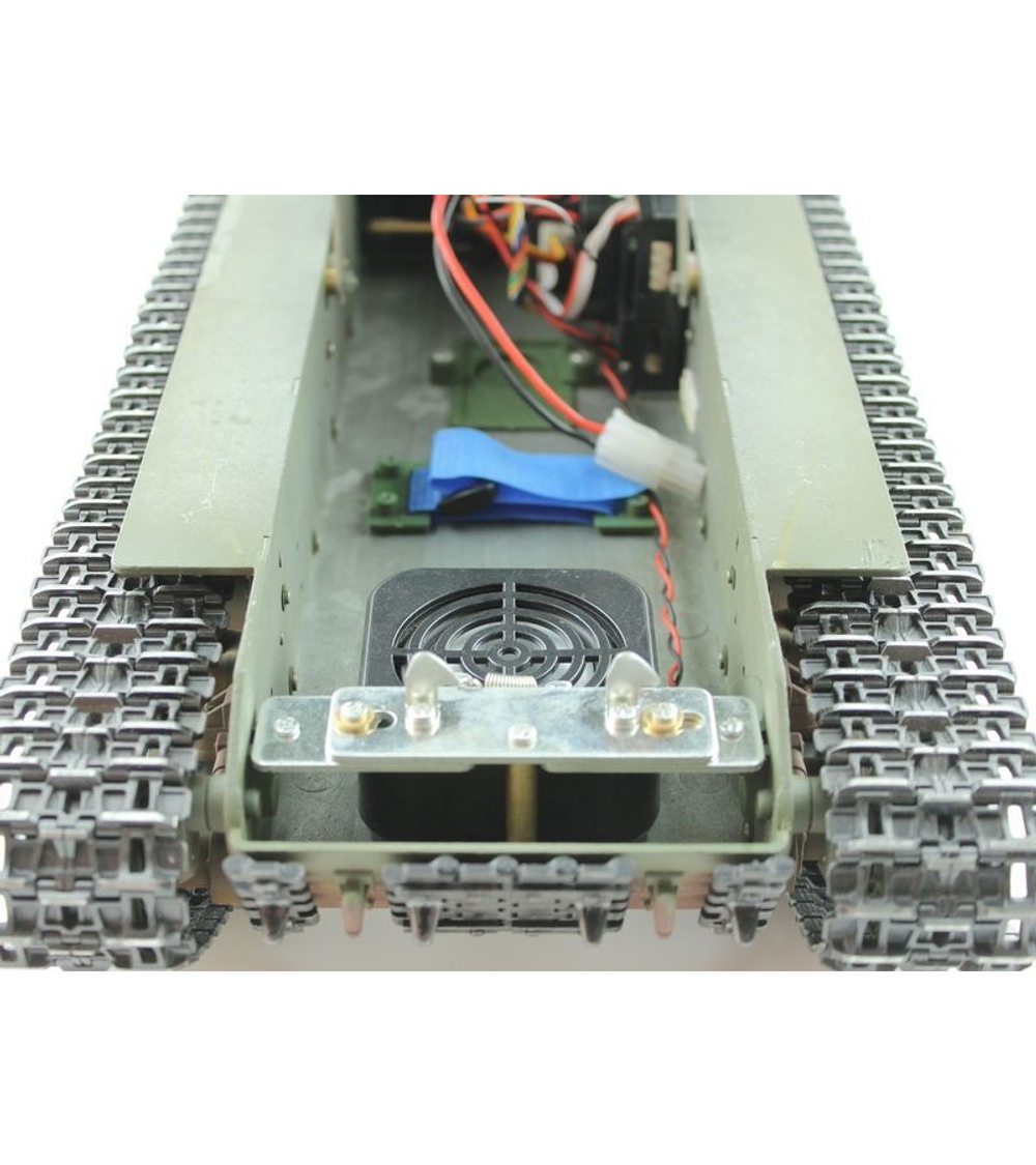 Р/У танк Taigen 1/16 ИС-2 модель 1944, СССР, зеленый, (для ИК танк. боя) 2.4G, деревян. коробка