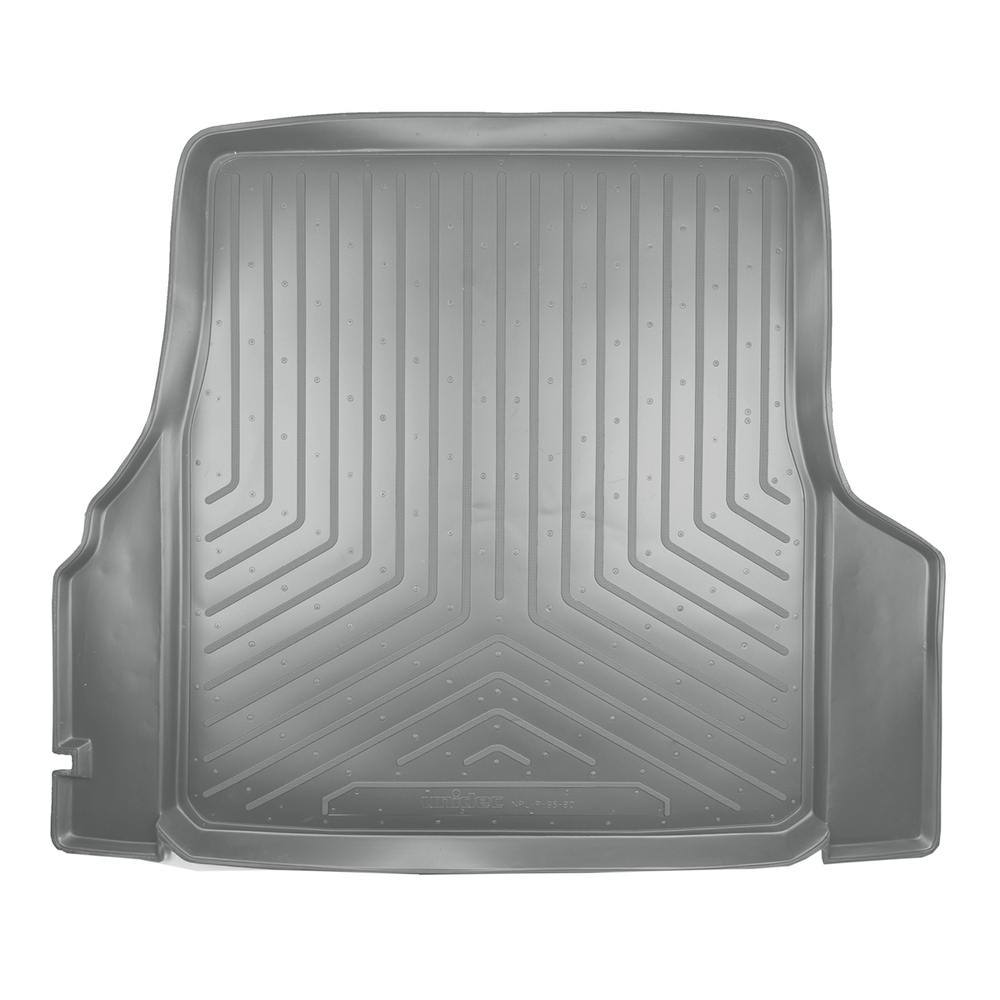 Коврик в багажник Norplast/Unidec для Volkswagen Vento (1992-1998) Серый, полиуретан, арт.NPL-P-95-80-G