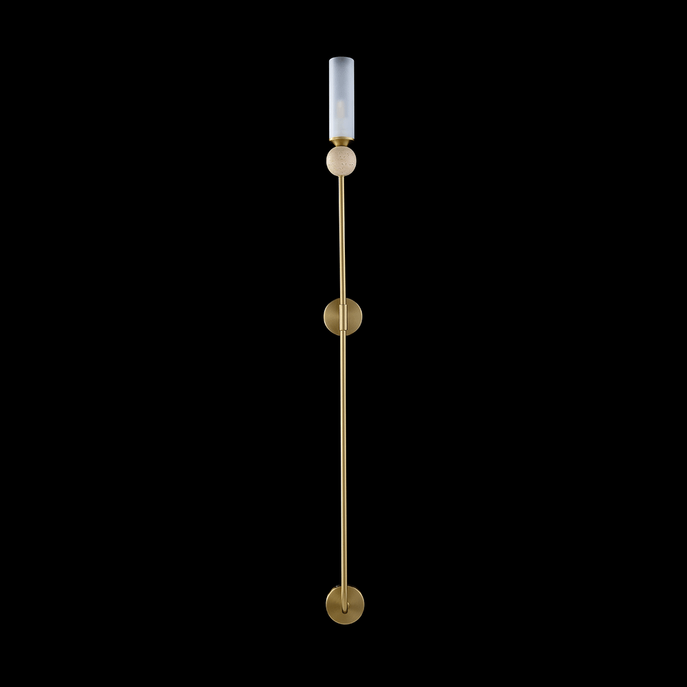 Бра Crystal Lux SIMPLY AP1.2 BRASS