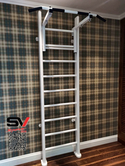 Монтаж шведской стенки Sv Sport в пеноблочные, газоблочные стены