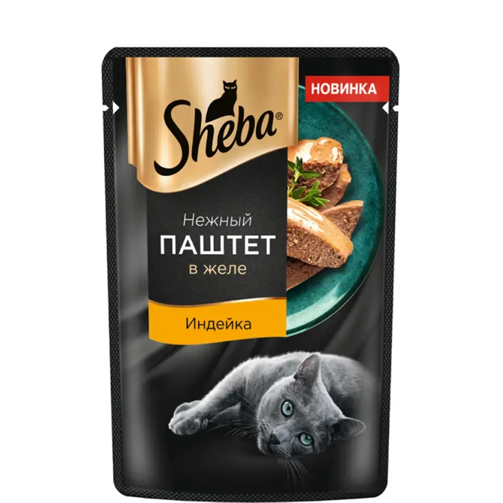 Паштет индейка в желе, 75г Sheba